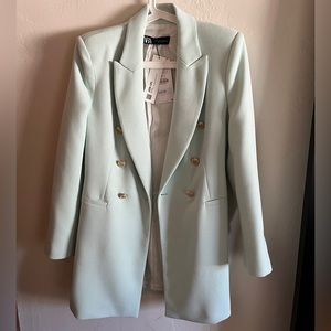 NWT Zara Mint Blazer